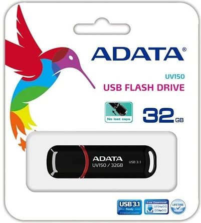 A-data AUV150-32G-RBK nagyítás