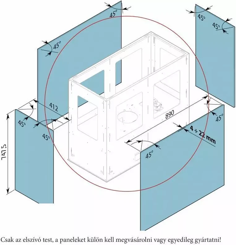Falmec CLDI9075.E1P2#ZZZI491F nagyítás