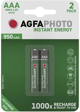 Agfaphoto 2X950 MAH nagyítás