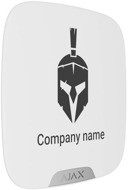 Ajax BRANDPLATE-SSIREN-DD-WHITE nagyítás