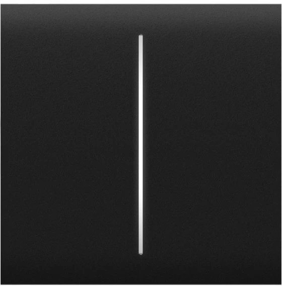 Ajax CENTERBUTTON-2GANG-BLACK nagyítás