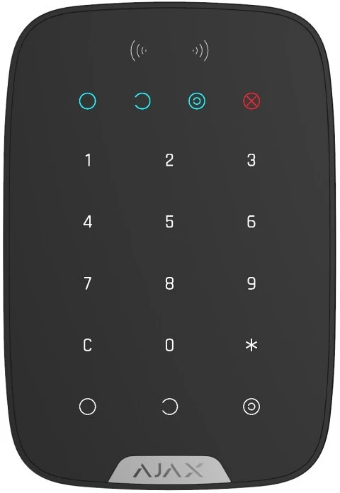Ajax DUMMYBOX-KEYPAD-PLUS-BLACK nagyítás