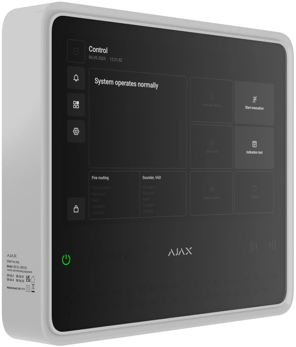 Ajax EN54-FIRE-HUB-WHITE nagyítás