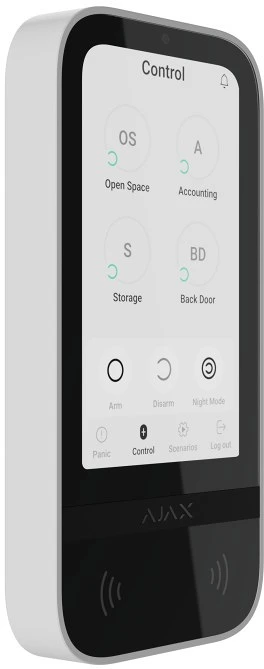 Ajax KEYPAD-TOUCHSCREEN-WHITE nagyítás