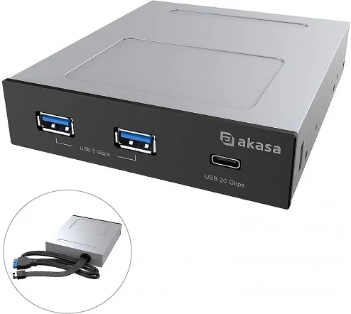 Akasa 1XUSB-C 20GB/S nagyítás