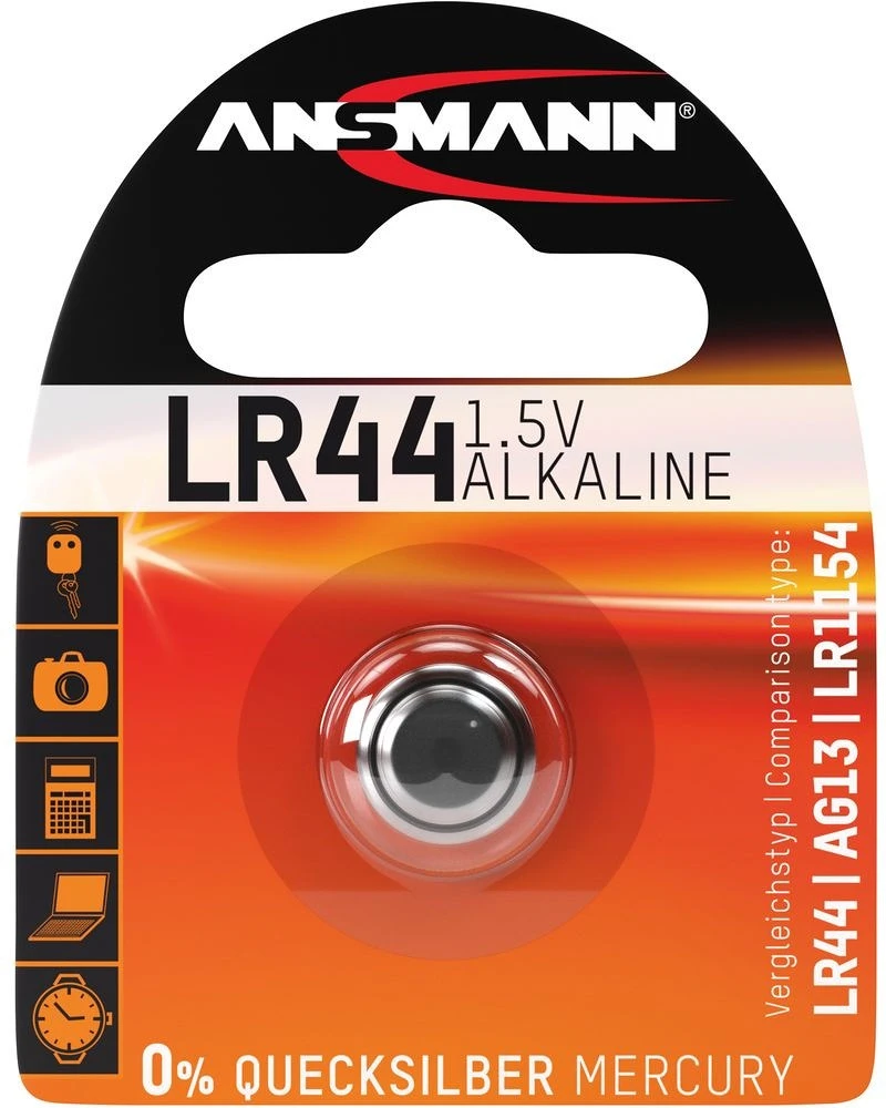 Ansmann LR44 / LR1154 / AG13 nagyítás