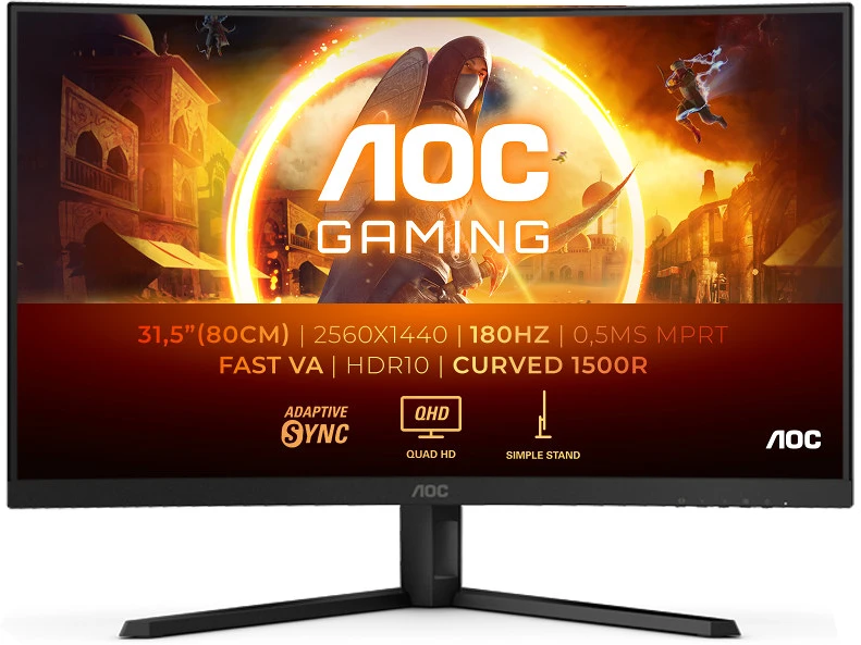 Aoc CQ32G4VE nagyítás