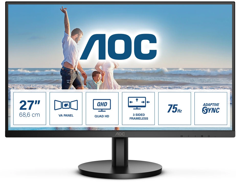 Aoc Q27B3MA nagyítás