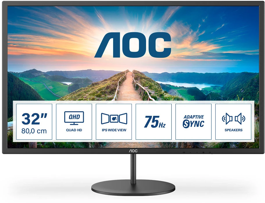 Aoc Q32V4 nagyítás