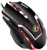 Apedra A9, 3200DPI, USB, FEKETE nagyítás