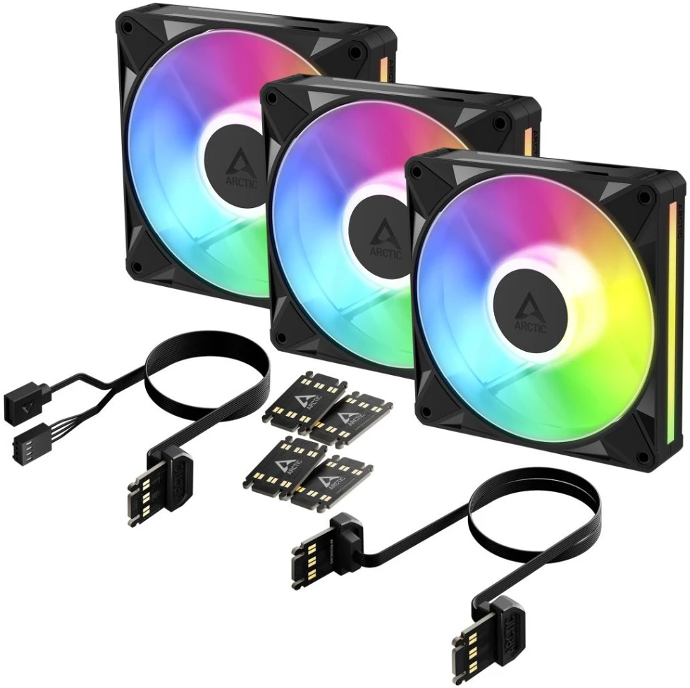 Arctic P14 A-RGB BLACK nagyítás