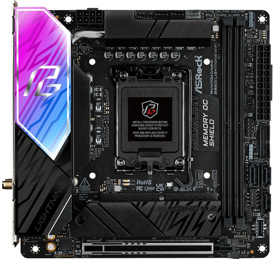 Asrock 90-MXBRZ0-A0UAYZ nagyítás