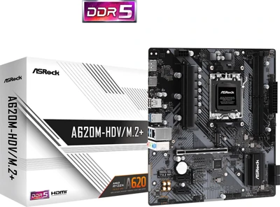 Asrock SAM5 A620M-HDV/M.2 nagyítás