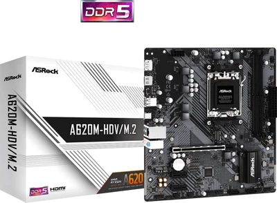 Asrock A620M-HDV/M.2 nagyítás