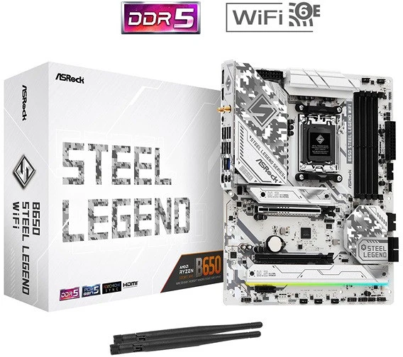 Asrock B650 STEEL LEGEND WIFI nagyítás