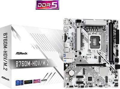 Asrock B760M-HDV/M.2 nagyítás