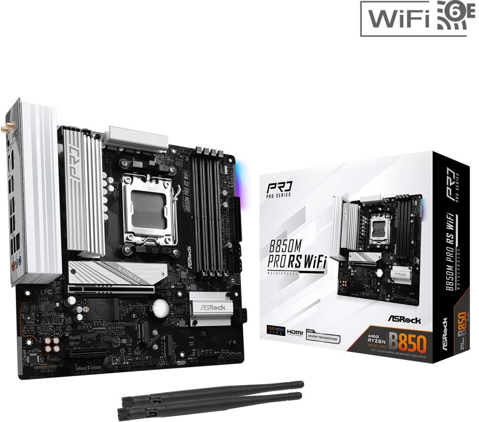 Asrock B850M PRO RS WIFI nagyítás