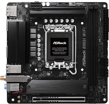 Asrock B860I WIFI nagyítás