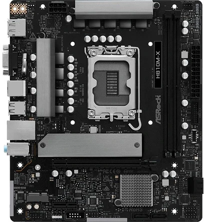 Asrock H810M-X nagyítás