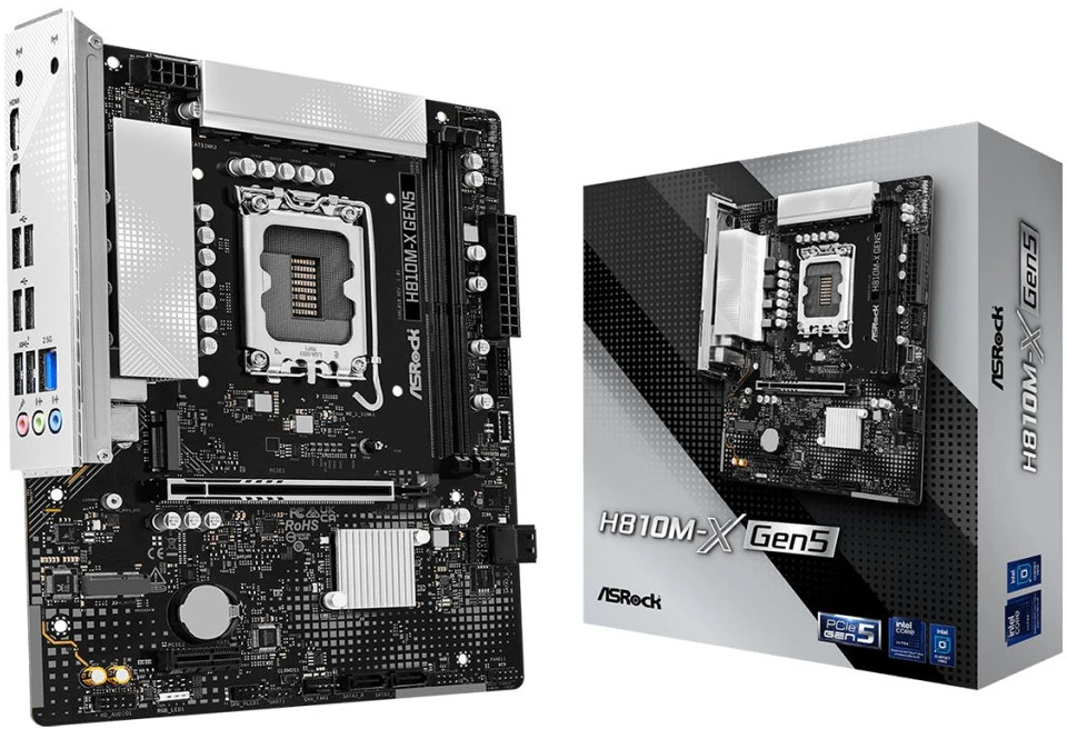 Asrock H810M-X GEN5 nagyítás