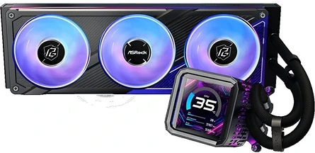 Asrock PHANTOM GAMING 360 LCD nagyítás