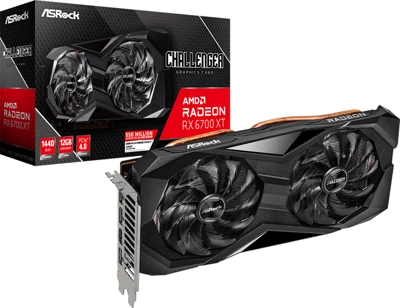 Asrock RX6700XT CLD 12G nagyítás