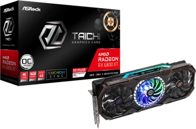 Asrock RX 6800 XT nagyítás