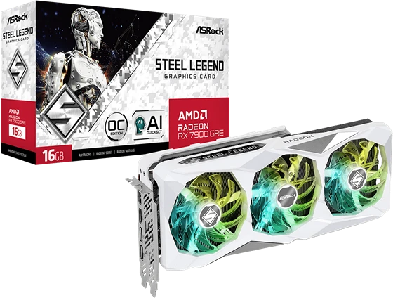 Asrock RX7900GRE SL 16GO nagyítás