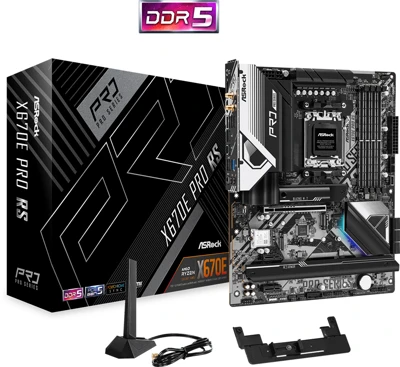 Asrock X670E PRO RS nagyítás