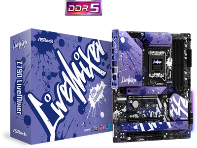 Asrock Z790 LIVEMIXER nagyítás