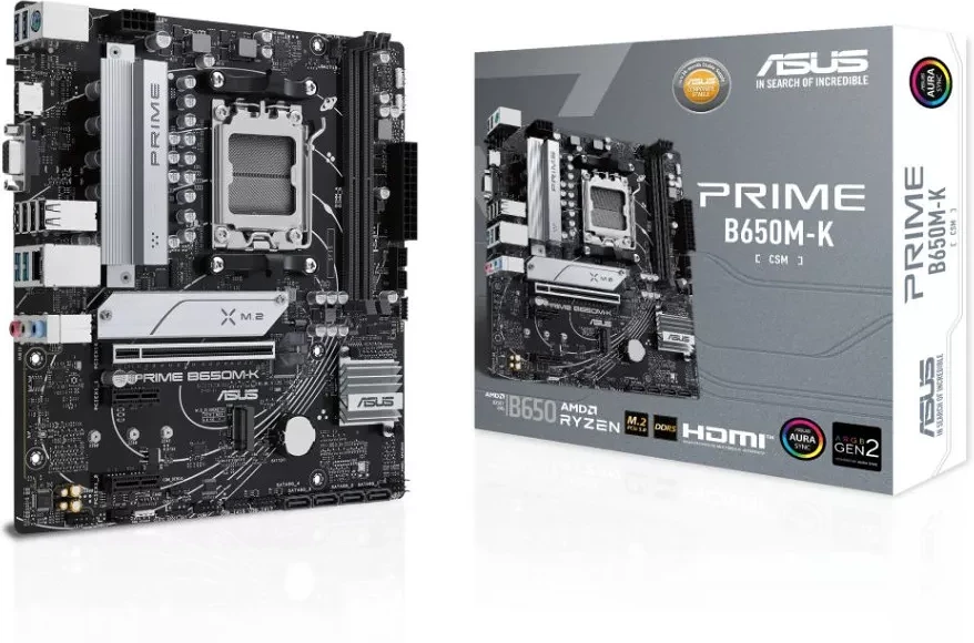 Asus B650M-K nagyítás