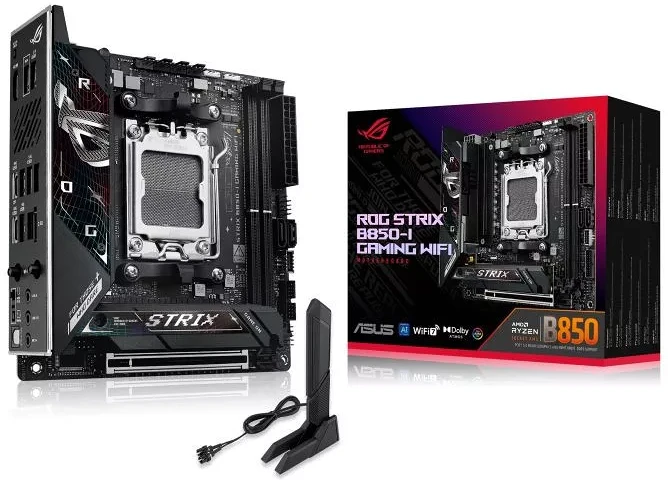 Asus B850-I nagyítás