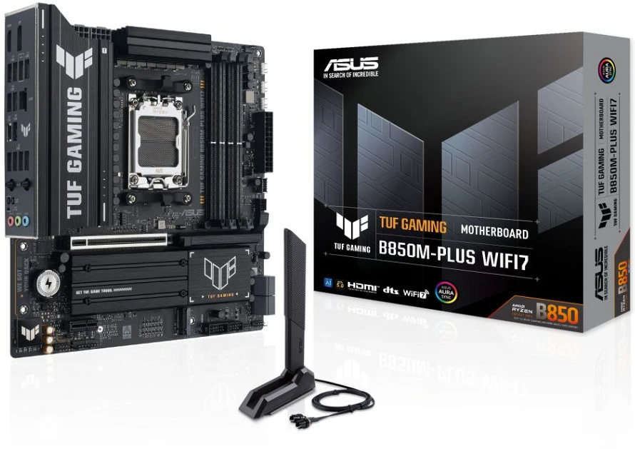 Asus B850M-PLUS WIFI7 nagyítás