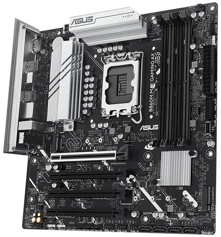 Asus B860M MAX GAMING AX nagyítás