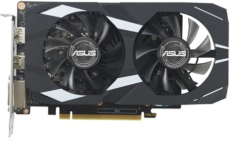 Asus DUAL-GTX1650-O4GD6-P-EVO nagyítás