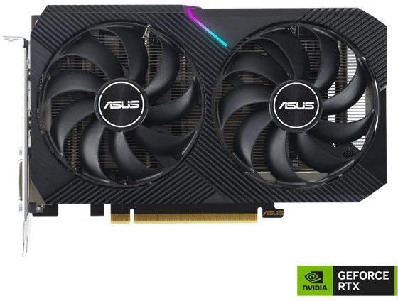 Asus DUAL-RTX3050-O8G-V2 nagyítás