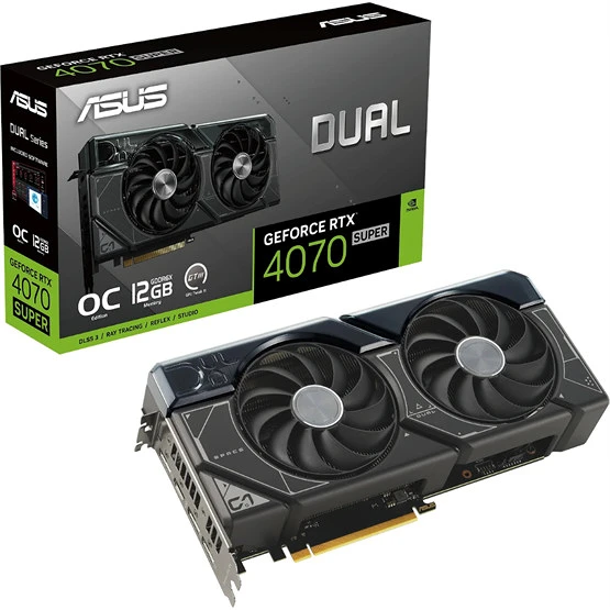 Asus DUAL-RTX4070S-12G nagyítás