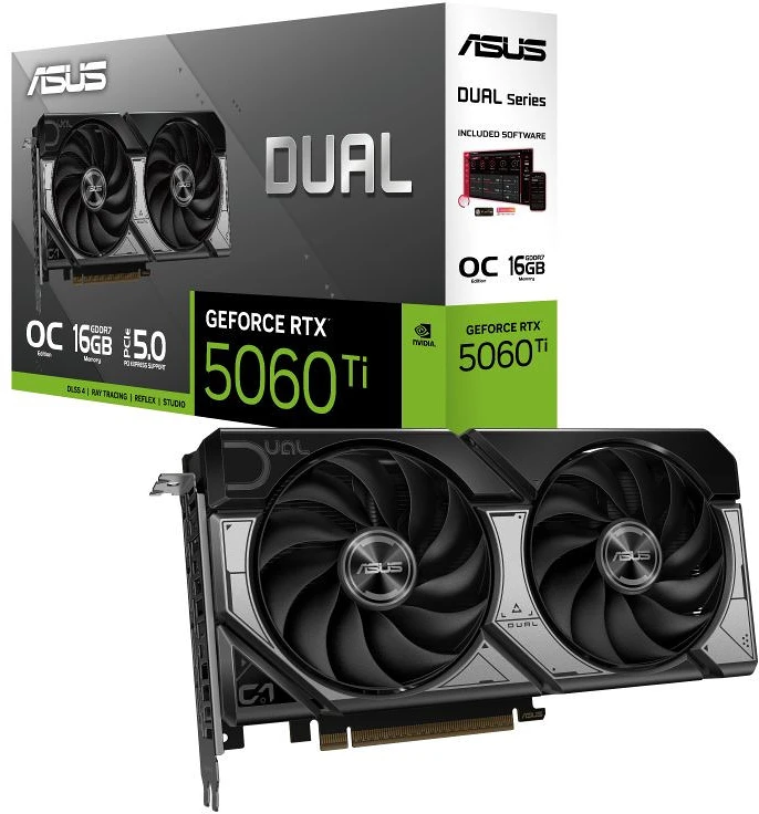 Asus DUAL-RTX5060TI-O16G nagyítás