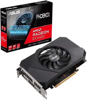 Asus PH-RX6400-4G nagyítás