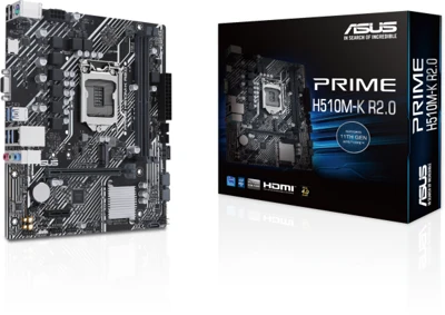 Asus PRIME H510M-K R2.0 nagyítás