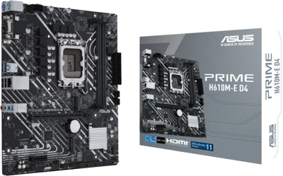 Asus PRIME H610M-E D4 nagyítás