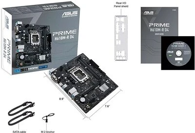 Asus PRIMEH610M-RD4 nagyítás
