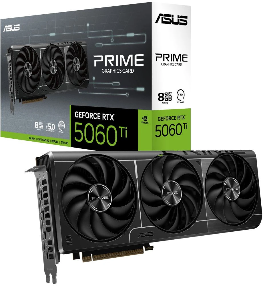 Asus PRIME-RTX5060TI-8G nagyítás