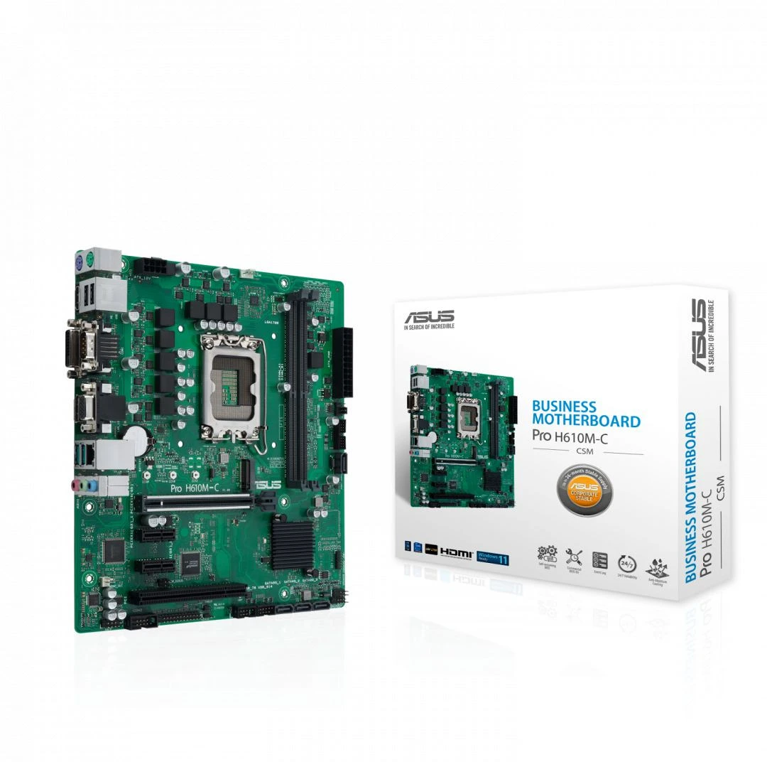 Asus PRO H610M-C-CSM nagyítás