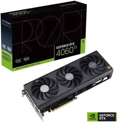 Asus PROART-RTX4060TI-O16G nagyítás