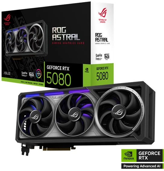 Asus ROG-ASTRAL-RTX5080-16G-GAMING nagyítás