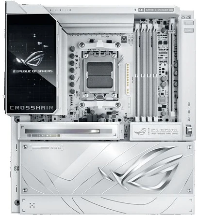 Asus ROG CROSSHAIR X870E GLACIAL nagyítás