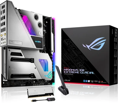 Asus ROG MAXIMUS XIII EXTREME GLACIAL nagyítás