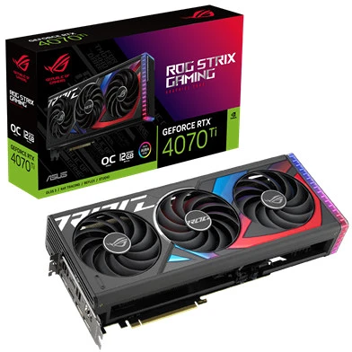 Asus ROGSTRIXRTX4070TIO12GGAMI nagyítás
