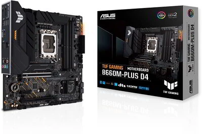 Asus TUF GAMING B760M-PLUS D4 nagyítás
